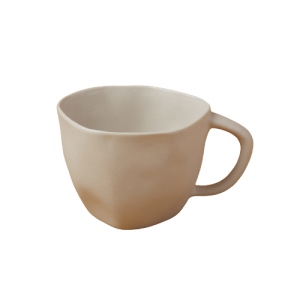 Stoneware Cup, White
